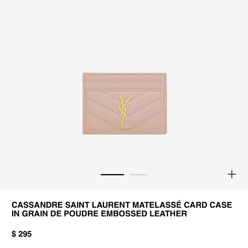 YSL Card Case